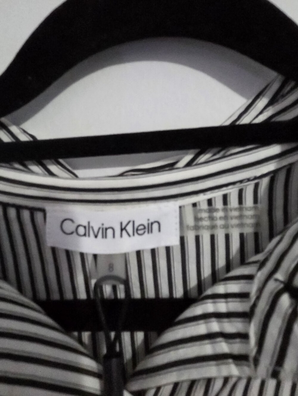 Calvin Klein Striped Maxi Dress NWT - Picture 6 of 6